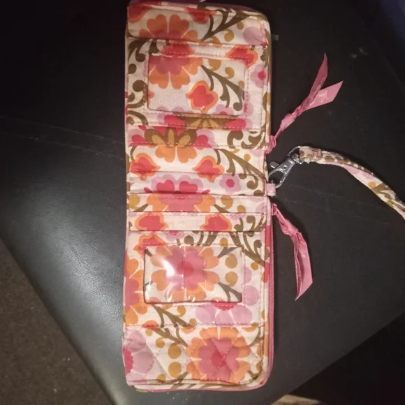 Vera Bradley Pink Wristlet - Picture 3 of 8
